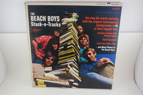 Vintage 1968 Beach Boys Vinyl LP: Stack-O-Tracks, Original Pressing