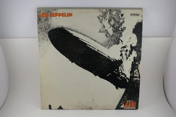Vintage 1969 LP Vinyl Record Led Zeppelin Self Titled VG+