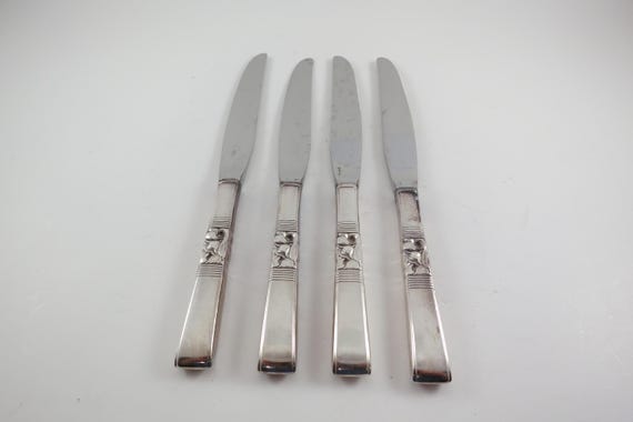 Vintage 1950s Community Silverplate Hollow Knives - Coronation Pattern