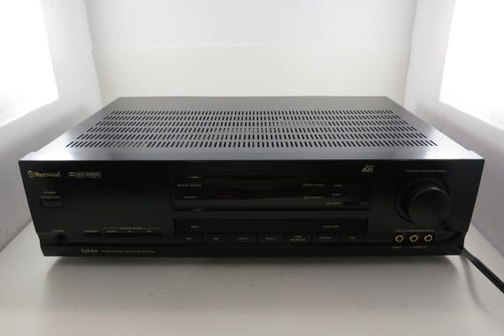 Vintage Sherwood HTR-250 Audio Video Stereo Receiver 140 Watts Works Perfectly Home Stereo System