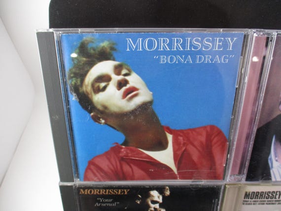 Vintage 1990's Morrissey CD's 18 Vauxhall and I Bona Drag Your Arsenal My Early Burglary Years Greatest Hits Sold Individually