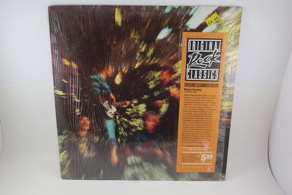 1983 Vintage Vinyl LP: Creedence Clearwater Revival - Bayou Country