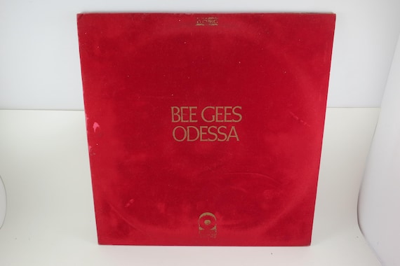 1969 Vinyl LP Record Set Odessa The Bee Gees Red Velvet Cover Excellent Condition