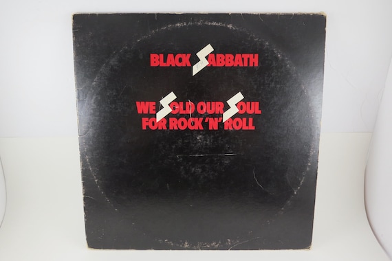 Vintage 1976 Black Sabbath Vinyl LP, We Sold Our Soul