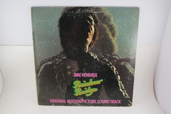 Vintage 1971 Vinyl LP Record Rainbow Bridge Soundtrack Jimi Hendrix Excellent Condition 71774