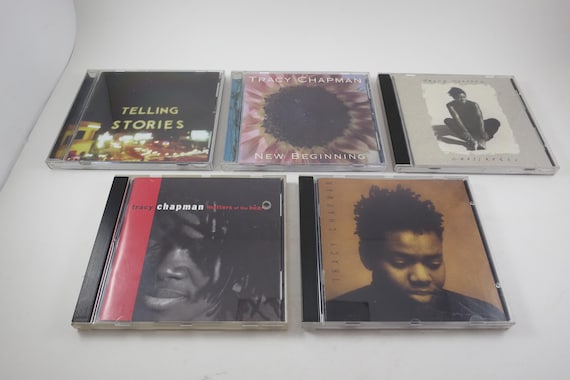 Vintage 80's/90's Tracy Chapman CD's Self Titled Matters of the Heart Crossroads Let It Rain New Beginnings Our Bright Fut Sold Individually