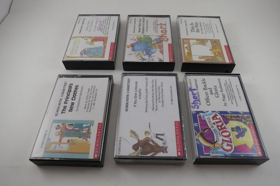 1980's Scholastic School Cassette Tapes: Various