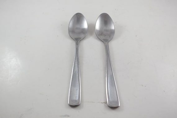 WMF German Flatware Teaspoons - 6 7/8 Inch - Pair
