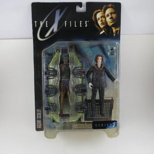 1998 McFarlane The X Files Series 1 Dana Scully and Alien NIP