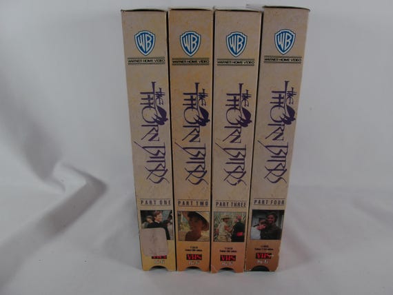 The Thorn Birds VHS Set Parts 1 2 3 4