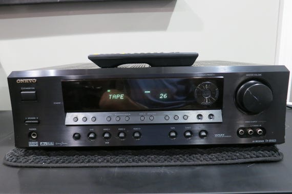2003 Onkyo TX-SR503 AV Stereo Receiver with Original Remote 75WPCx7 Channels