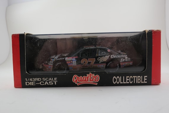 Quartzo Rusty Wallace Miller Genuine Draft Race Car, 1:43 Scale