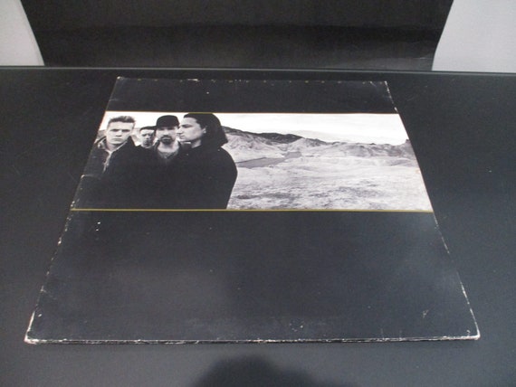 Vintage 1987 Vinyl LP U2 The Joshua Tree Excellent Condition Rare Brown Translucent Vinyl Pressing 69956