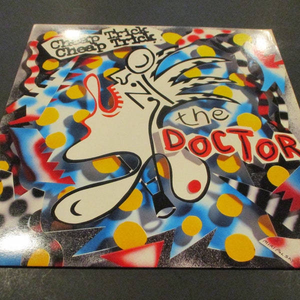 Vintage 1986 Vinyl LP Record Cheap Trick The Doctor Near Mint Condition Original US Pressing 46986