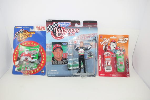 Vintage Bobby Labonte #18 Die-Cast Car Set: NASCAR Memorabilia