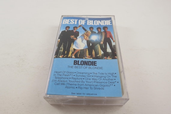 Vintage 1980's Blondie Cassette Tapes Excellent Condition Eat to the Beat The Hunter Parallel Lines Sold Individually