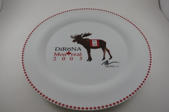 Vintage 2003 Di Rona DiRona Collectors Plate Montreal Canada 12 Inches