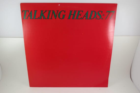 1977 Vinyl LP Record The Talking Heads 77 Excellent Plus Condition Rare Portugal Pressing