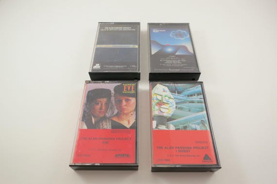 Vintage 1980's Alan Parson's Project Cassette Tapes Excellent Condition Eye In the Sky Turn of A Friendly Card Best of Eve Sold Individually