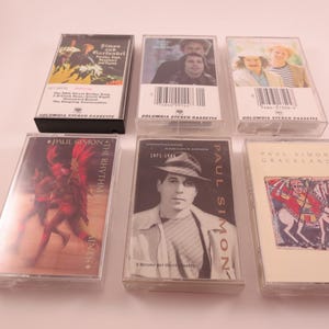 Vintage Simon & Garfunkel Cassette Tapes: 1980s Greatest Hits