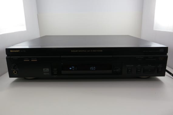 Vintage 1999 Sharp DV-750 CD/DVD Player Works Perfect Free Shipping
