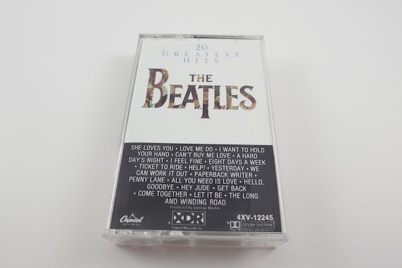 Vintage 1982 Cassette Tape The Beatles 20 Greatest Hits