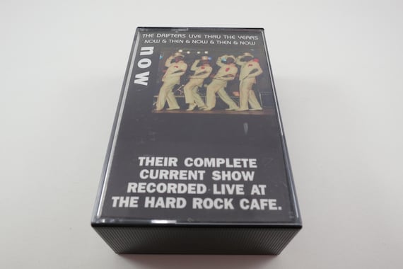 Vintage 1980's The Drifters Cassette Tapes Live Special Edition Golden Hits Sold Individually