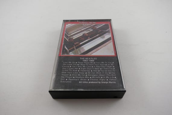1978 Cassette Tape The Beatles 1962-1966 (Red Album)