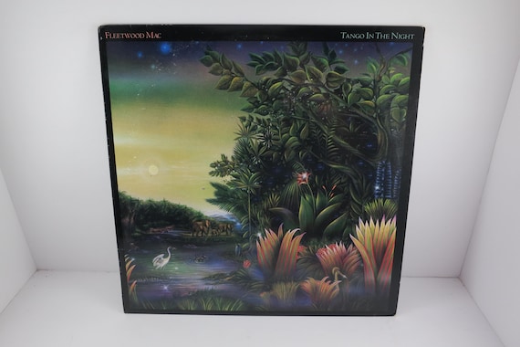 Vintage 1987 Vinyl LP Record Fleetwood Mac Tango in the Night Excellent Condition 71189