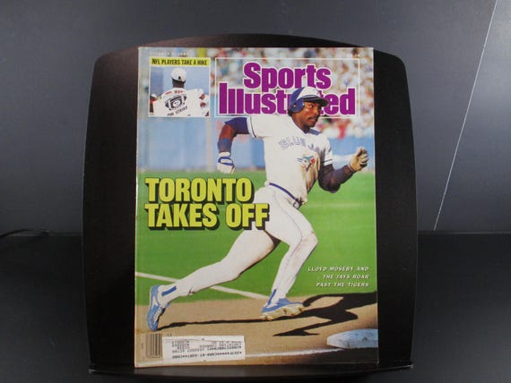 Vintage December 5,1987 Sports Illustrated Magazine LLoyd Moseby Toronto Blue Jays Excellent Condition