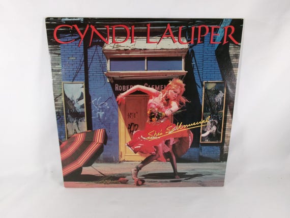 1983 Vinyl LP Record Cyndi Lauper She's So Unusual NM