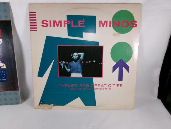 Simple Minds: Themes For Cities Vinyl LP 1981 w/Bonus EP
