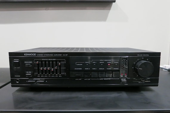 Kenwood KA-87 Stereo Amplifier with Seven Band Equalizer