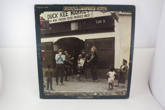 Vintage 1969 Vinyl LP Record Willy and the Poor Boys Creedence Clearwater Revival VG