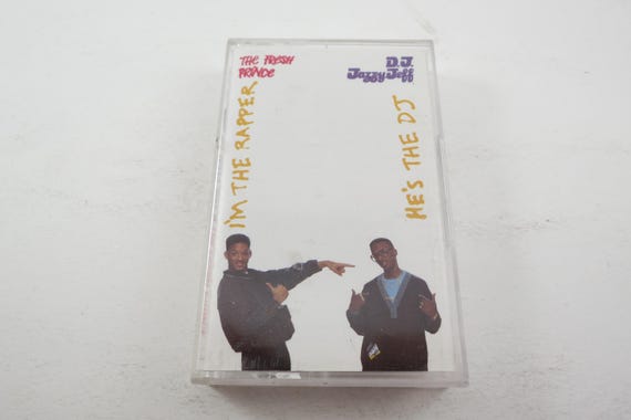 Vintage 1980s DJ Jazzy Jeff & The Fresh Prince Cassette Tape