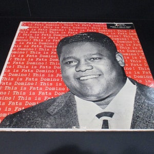 1956 Vinyl LP Record Fats Domino Self Titled Original Pressing Very Good Condition