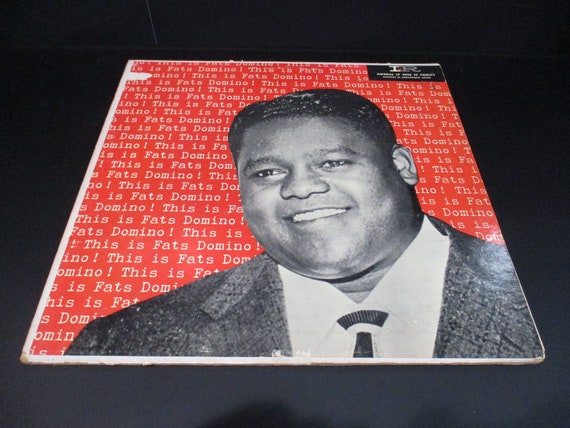 Vintage 1956 Vinyl LP Record Fats Domino Self Titled Original Pressing Very Good Condition 68869