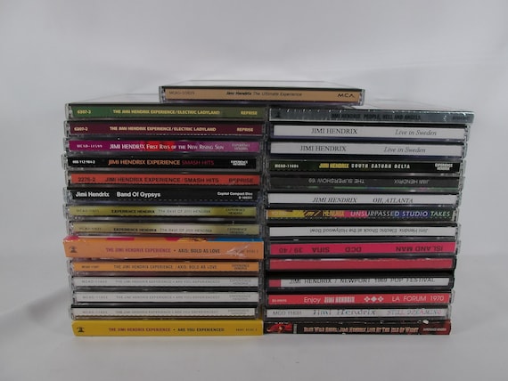 Jimi Hendrix CD's Sold Individually Updated with Lots of New Discs