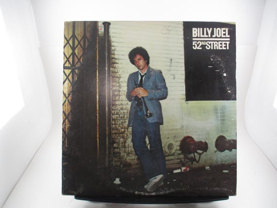 Vintage 1978 Vinyl LP Record Billy Joel 52nd Street Excellent Condition 69722
