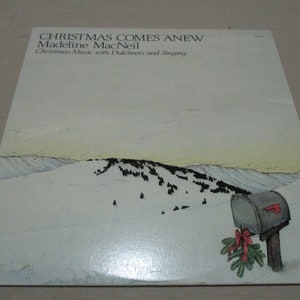 Vintage 1995 Vinyl LP: Madeline MacNeil, Christmas Comes Anew