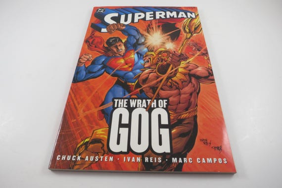 2005 DC Comics Superman The Wrath of Gog Graphic Novel