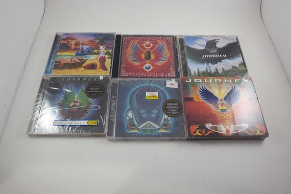 Vintage 1980's Journey CD's Greatest Hits Revelation Trial By Fire Raised On Radio Escape Frontiers Sold Individually
