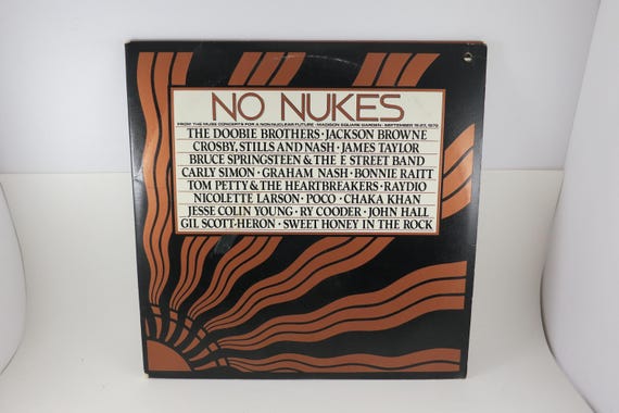 Vintage 1979 Vinyl LP Three Record Set No Nukes Concert for a Non Nuclear Future Excellent Condition w/Original Book 71664