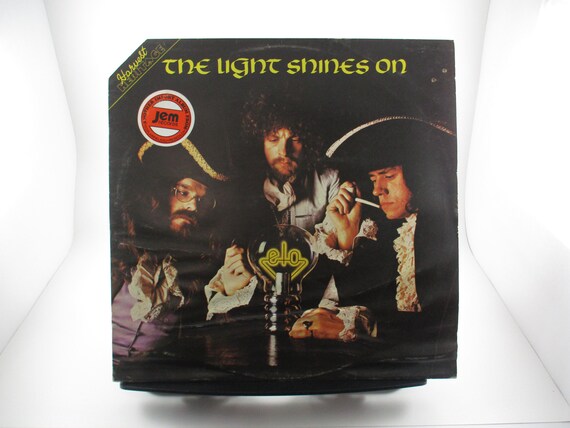 Vintage 1977 Vinyl LP Record Electric Light Orchestra ELO The Light Shines On Excellent Condition UK Pressing 64438