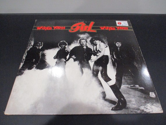 1982 Girl Wasted Youth Vinyl LP Record feat. Phil Collen