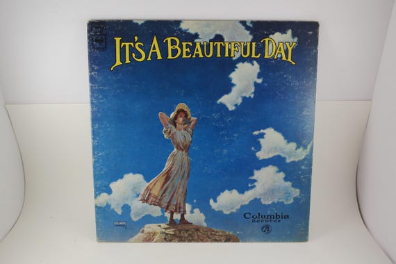 Vintage 1969 Vinyl LP Record It's A Beautiful Day Self Titled Debut Excellent Condition Original Pressing 71668