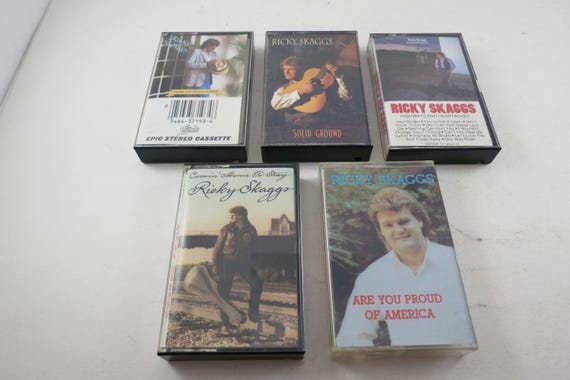 Ricky Skaggs Cassette Tape: Vintage 80/90s Country Music