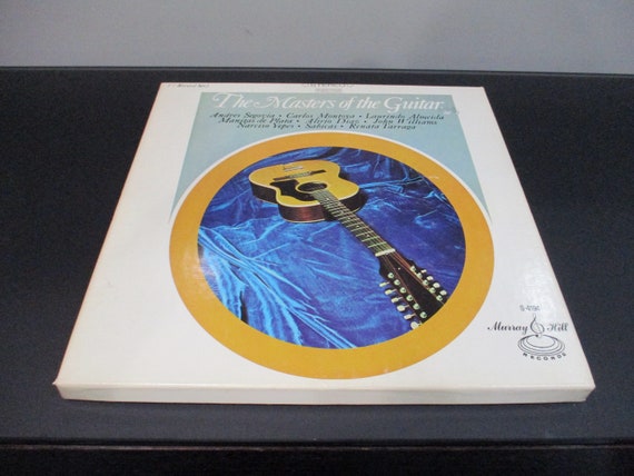 Vintage 1973 Vinyl LP Record Set The Masters of the Guitar Murray Hill Records 7 Record Set Excellent Condition 66758