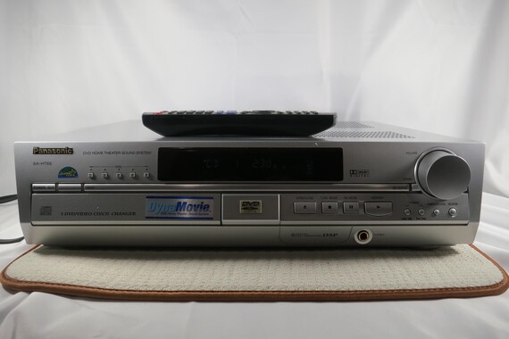 Panasonic DVD Home Theater Sound System 5 Disc Changer Dyna Movie Sound 190 Watts