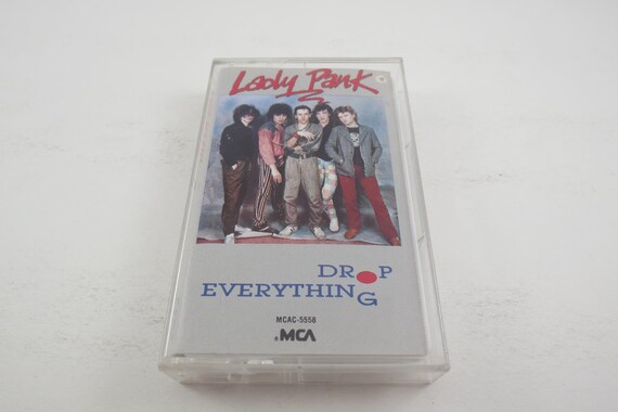 Vintage 1985 Cassette Tape Drop Everything Lady Pank Rock
